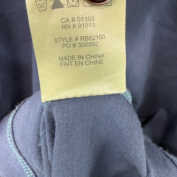 Robert Barakett Pima Cotton Polo Shirt Mens L Blue Preppy AcademiaMinimalist - Picture 5 of 8